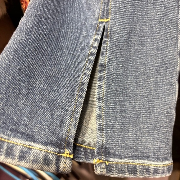 nwt MICHAEL Michael Kors Selma Cropped Flare High Rise Jeans Medium Indigo 4 - Picture 12 of 15